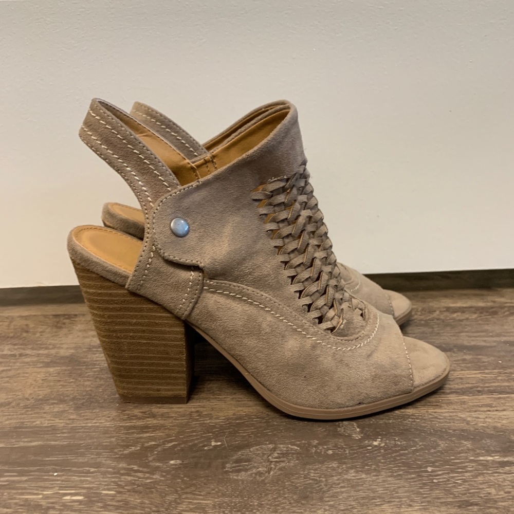 Altard State peep toe boots